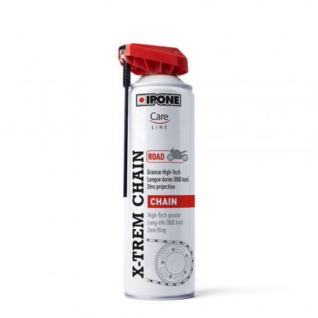 Curatare si intretinere lant moto - IPONE Spray Lubrifiere Lant X-Trem Road Careline 500 ML