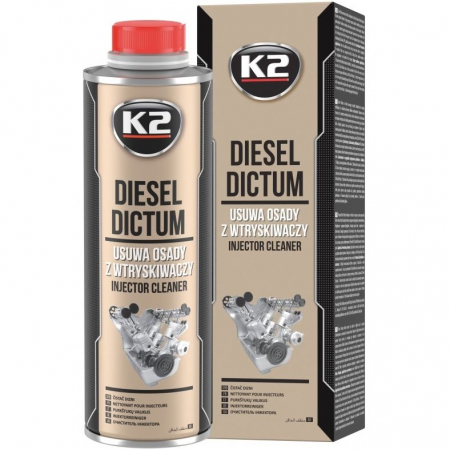 Aditivi combustibil - K2 Aditiv Curatat Injector Diesel Dictum 500ML W325