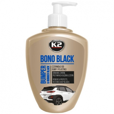Intretinere auto - K2 Bono Black Solutie Intretinere Si Innegrit Anvelope Si Bandouri Plastic 500ML K035