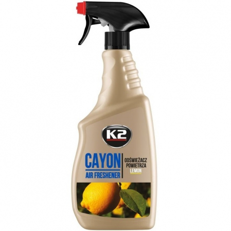 Intretinere auto - K2 Cayon Odorizant Spray Lemon 700ML M115LM