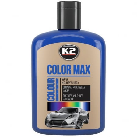 Intretinere auto - K2 Ceara Color Max Albastru Deschis 200ML K020NI