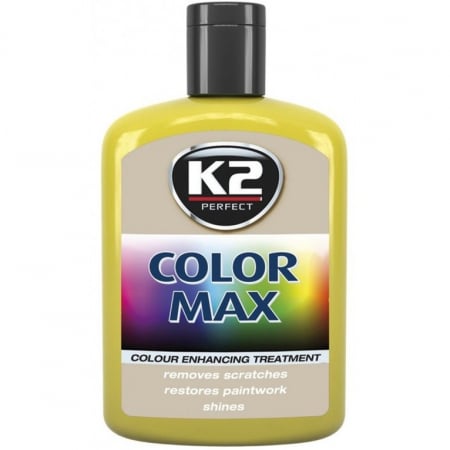 Intretinere auto - K2 Ceara Color Max Galben 200ML K020