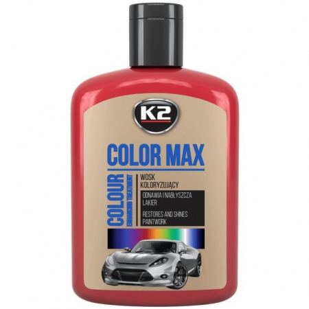 Intretinere auto - K2 Ceara Color Max Rosu 200ML K020CE