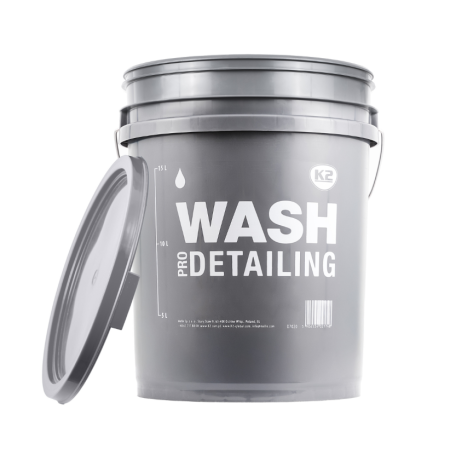 Bureti, Lavete, Accesorii - K2 Galeata Detailing WASH 20L Gri