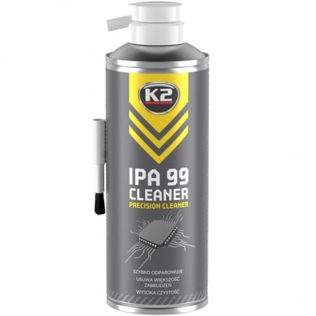 Intretinere auto - K2 IPA 99 Cleaner Spray Curatat Electronice, Optice, Mecanice Cu Alcool Izopropilic 400ML B504