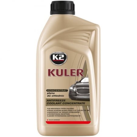 Uleiuri si Lichide Auto - K2 Kuler Antigel Concentrat Rosu 1:1 G12/G12+ 1L T211C