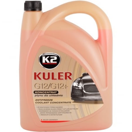 Uleiuri si Lichide Auto - K2 Kuler Antigel Concentrat Rosu 1:1 G12/G12+ 4L T214C