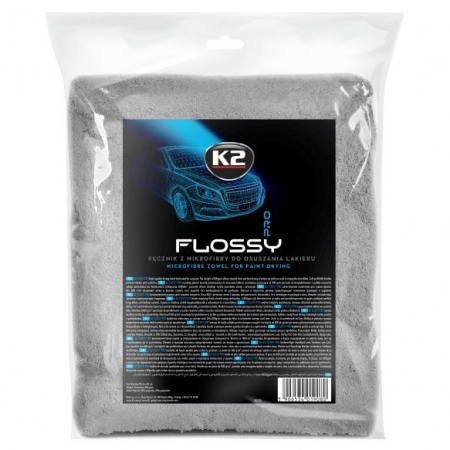 Intretinere auto - K2 Laveta Prosop Microfibra Absorbtie Ridicata Flossy 60X90CM D0220