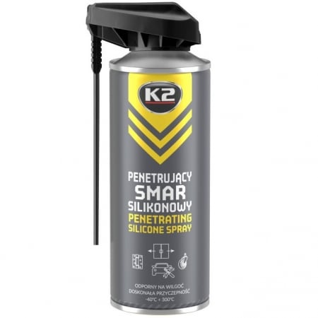 Intretinere auto - K2 Penetrating Silicone Spray Smar Spray Silicon Penetrant 400ML B430