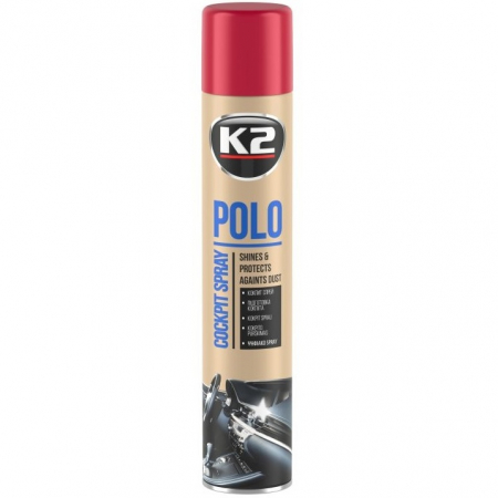 Intretinere auto - K2 Polo Cockpit Spray Silicon Bord Cirese 750ML K407WI