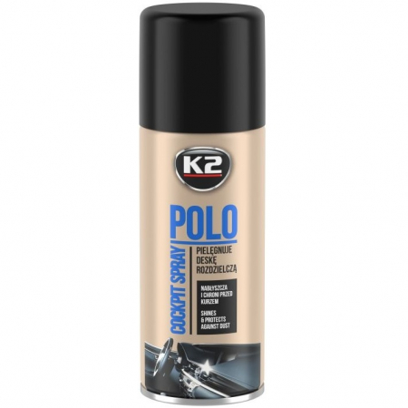 Intretinere auto - K2 Polo Cockpit Spray Silicon Bord Fahren 400ML K404FA