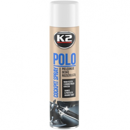 Intretinere auto - K2 Polo Cockpit Spray Silicon Bord Fresh 600ML K406FR