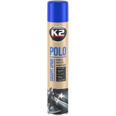 Intretinere auto - K2 Polo Cockpit Spray Silicon Bord Lavanda 750ML K407LA