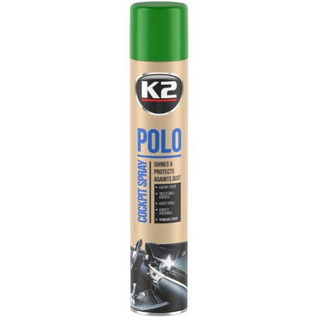 Intretinere auto - K2 Polo Cockpit Spray Silicon Bord Pin 750ML K407SO