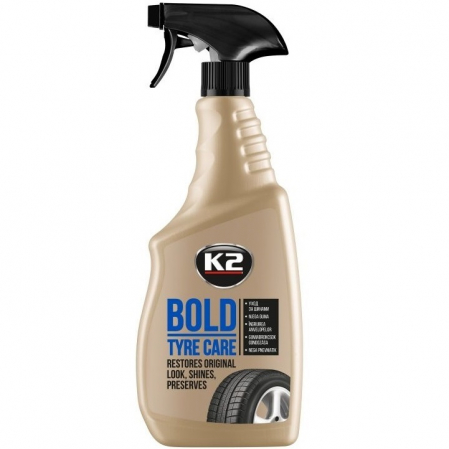 Intretinere auto - K2 Solutie Curatat Anvelope Bold 700ML EK1572