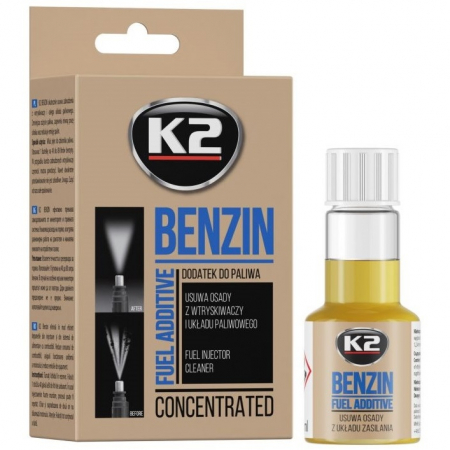 Uleiuri si Lichide Auto - K2 Solutie Curatat Injectoare Benzina 50ML ET3112