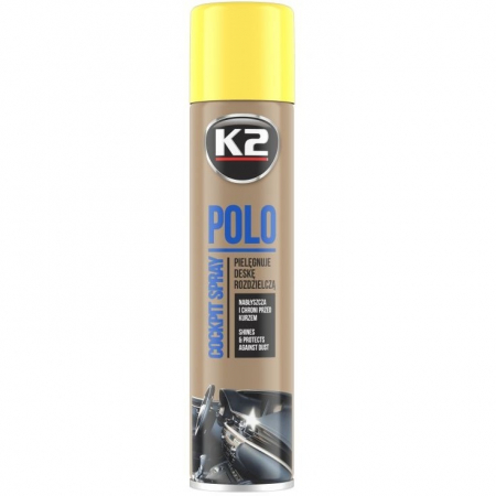 Intretinere auto - K2 Spray Silicon Polo Cockpit Lamaie 300ML K403CY