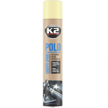 Materiale plastice - K2 Spray Silicon Polo Cockpit Vanilie  750ML K407WA0
