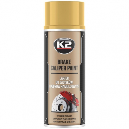 Scule si echipamente - K2 Spray Vopsea Etriere Gold 400ML L346ZL