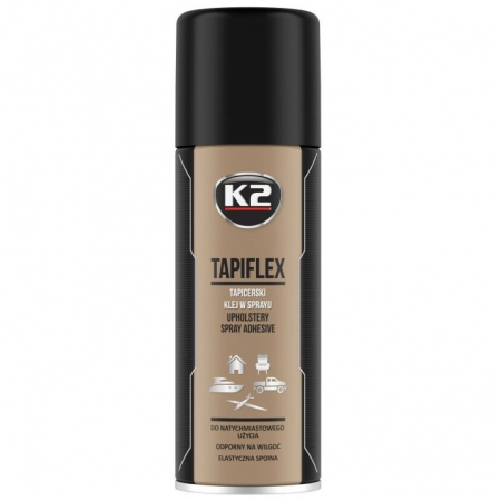 Intretinere auto - K2 Tapiflex Spray Adeziv Lipit Tapiterie 400ML W170