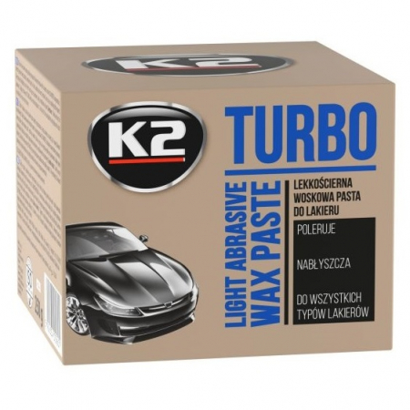 Intretinere auto - K2 Turbo Ceara Lustruit Caroseria Usor Abraziva Nanotech 250G K004