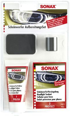 Intretinere auto - Kit Restaurare Far Sonax
