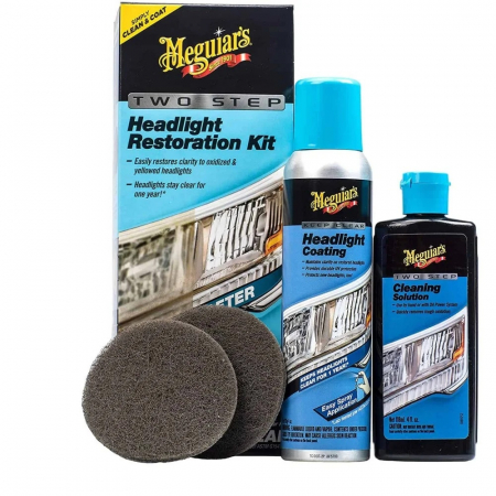 Diverse solutii chimice - Kit Restaurare Faruri Meguiar's Two Step Headlight Restoration G2970MG