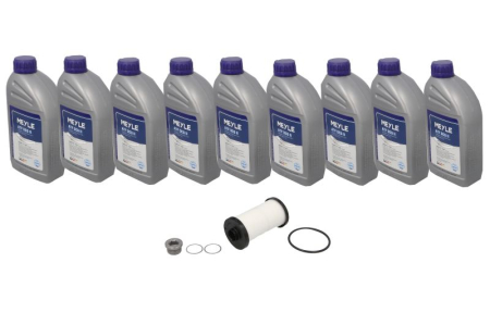 Piese auto - Kit schimb ulei cutie automata DSG DQ250 MEYLE 9L – VW Golf Passat Audi A3 Skoda Octavia Seat Leon