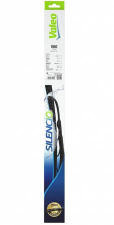 Lamela stergator arcuit auto VALEO Silencio Conventional Single V60 574125, 600 mm [2]