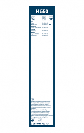 Lamela stergator luneta BOSCH Twin 3 397 004 762, lungime 550 mm, pret pe bucata / comanda minima 10 bucati [2]