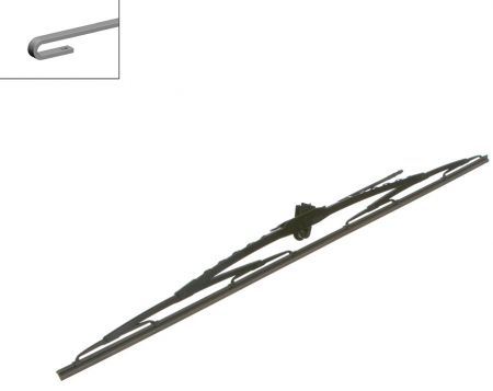 Lamela stergator parbriz BOSCH Twin 3 397 011 822, lungime 700 mm, cu duza spalator [1]