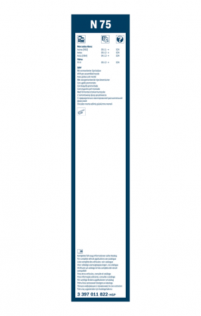 Lamela stergator parbriz BOSCH Twin 3 397 011 822, lungime 700 mm, cu duza spalator [2]