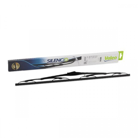 Lamela stergator parbriz VALEO SILENCIO CONVENTIONAL SINGLE 574141, lungime 600 mm, cu contact integrat avertizare uzura, standard [2]