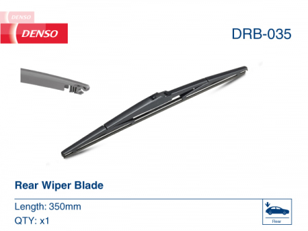 Lamela stergator spate DENSO Rear DRB-035, lungime 350 mm, standard [1]
