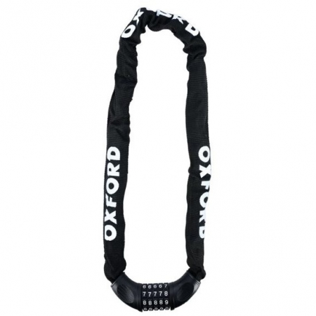 Lant Antifurt Cu Cod Bicicleta Otel Negru Oxford LK111 [1]