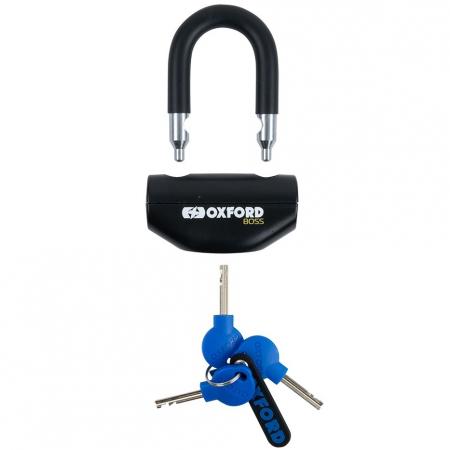 Lant Antifurt Moto Oxford Boss Chain Lock 12mm x 1,5m Otel Negru LK383 [1]