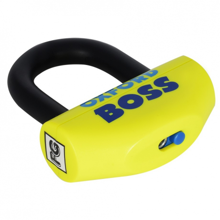 Lant Antifurt Moto Oxford Oxford Bigboss 12mm Chainlock Metal Negru / Galben OF808 [1]