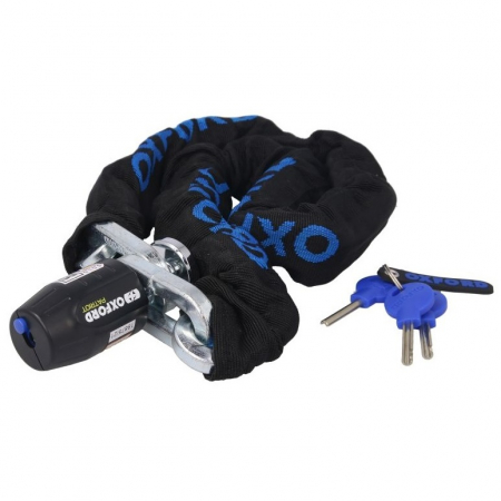 Lant Antifurt Moto Oxford Patriot Chain Lock 12mm x 1,2m Otel Negru LK745 [1]