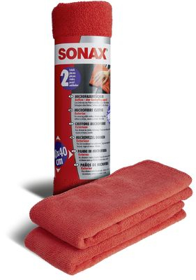 Intretinere auto - Lavete Microfibra Pentru Curatare Exterioara 2 Bucati Sonax