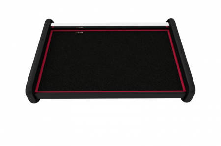 Masa bord compatibila cu Mercedes Sprinter I (01.2000-12.2006), Negru cu cusatura rosie [2]