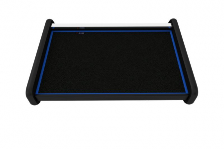 Masa bord compatibila cu Mercedes Sprinter I (01.2000-12.2006), Negru cu cusatura albastra [2]