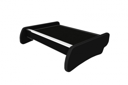 Masa bord compatibila cu Mercedes Sprinter I (01.2000-12.2006), Negru cu cusatura gri [1]