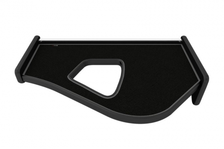 Masa centrala bord camion compatibia cu Volvo Volvo FH, FH 16, FM (01.2002-12.2008), Negru cu cusatura gri [2]