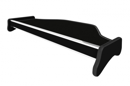 Masa centrala bord camion compatibil cu DAF XF 105 (01.2006-12.2013), Negru cu cusatura gri [1]