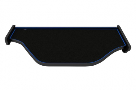 Masa centrala bord camion compatibila cu DAF XF 106 01.2014+, Negru cu cusatura albastra [2]