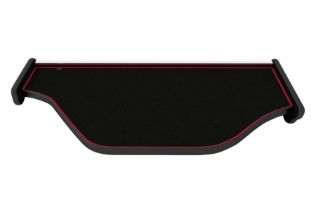 Masa centrala bord camion compatibila cu DAF XF 106 01.2014+, Negru cu cusatura rosie [2]