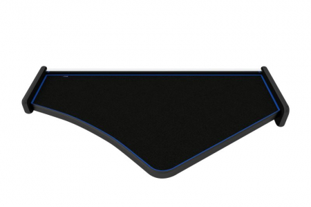 Masa centrala bord camion compatibila cu Renault Premium II (01.2005-12.2013), Negru cu cusatura albastra [2]