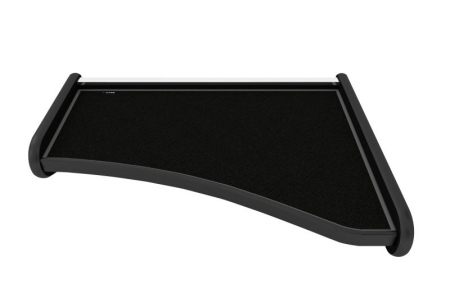 Masa centrala bord camion compatibila cu Scania 4 (01.1995-12.2004), Negru cu cusatura gri [2]