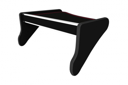 Masa centrala bord camion compatibila cu Scania 4 (01.1995-12.2004), Negru cu cusatura rosie [1]