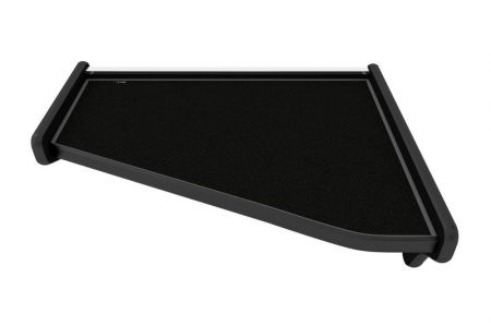 Masa centrala bord camion compatibila cu Scania R (01.2005-12.2016), Negru cu cusatura gri [2]